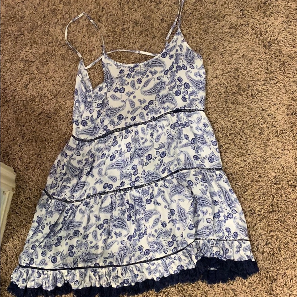 cute blue/white dress